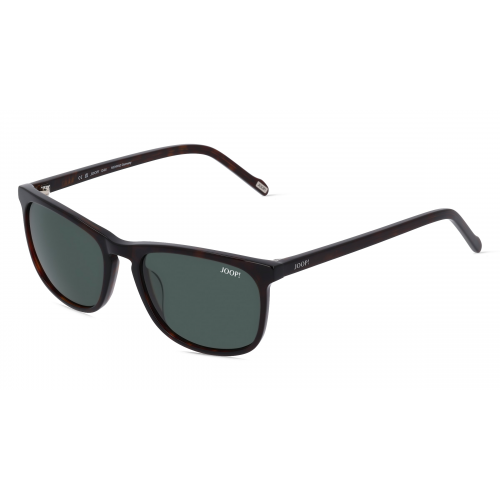 JOOP! JP 7105 Unisex-Sonnenbrille Vollrand Eckig Bio-Acetat-Gestell, braun