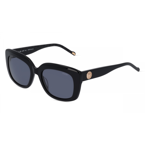 JOOP! JP 7254 Damen-Sonnenbrille Vollrand Eckig Bio-Acetat-Gestell, schwarz