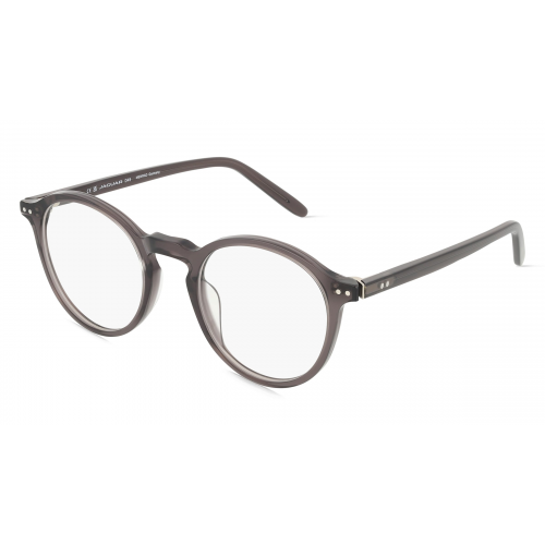 Jaguar J 1711 Herren-Brille inkl. Gläser Vollrand Rund Acetat-Gestell 47mm/21mm/145mm, grau