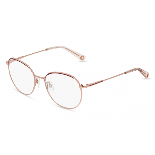 Brendel eyewear 902358 Damen-Brille inkl. Gläser Vollrand Panto Metall-Gestell 51mm/17mm/135mm, gold