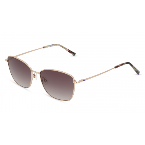 Humphrey’s eyewear 585314 Damen-Sonnenbrille Vollrand Eckig Titanflex-Gestell, gold