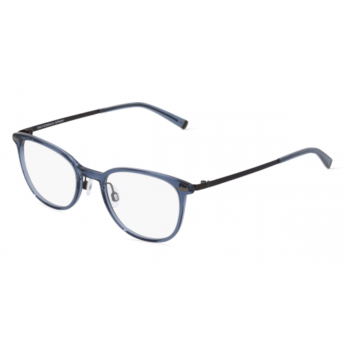 Humphrey’s eyewear 581111 Damen-Brille inkl. Gläser Vollrand Panto Kunststoff-Gestell 48mm/20mm/135mm, blau