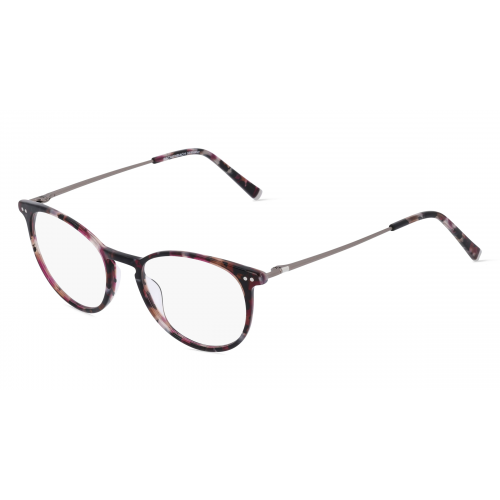 Humphrey’s eyewear 581066 Unisex-Brille inkl. Gläser Vollrand Panto Kunststoff-Gestell 47mm/17mm/140mm, Braun