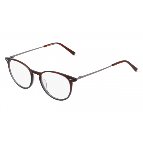 Humphrey’s eyewear 581066 Unisex-Brille inkl. Gläser Vollrand Panto Kunststoff-Gestell 47mm/17mm/140mm, grau