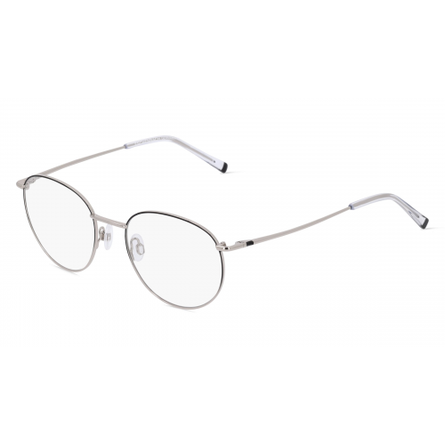 Humphrey’s eyewear 582327 Unisex-Brille inkl. Gläser Vollrand Panto Metall-Gestell 49mm/18mm/140mm, grau