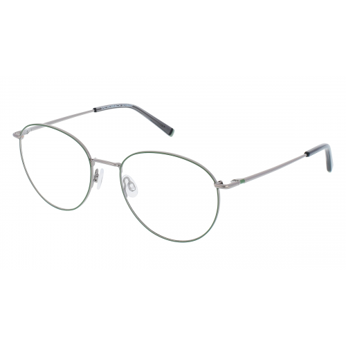 Humphrey’s eyewear 582369 Damen-Brille inkl. Gläser Vollrand Rund Metall-Gestell 53mm/18mm/140mm, grau