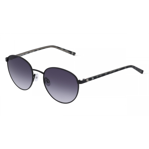 Humphrey’s eyewear 585319 Unisex-Sonnenbrille Vollrand Panto Titanflex-Gestell, schwarz