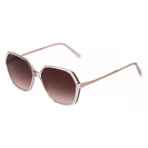 Marc O' Polo Eyewear 506189 Damen-Sonnenbrille Vollrand Achteckig Kunststoff-Gestell, rot