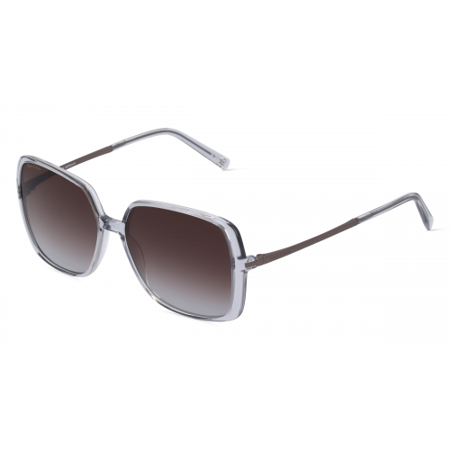 Marc O' Polo Eyewear 506190 Damen-Sonnenbrille Vollrand Eckig Kunststoff-Gestell, grau