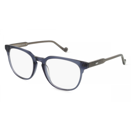 MINI EYEWEAR 743016 Herren-Brille inkl. Gläser Vollrand Eckig Kunststoff-Gestell 53mm/19mm/140mm, blau