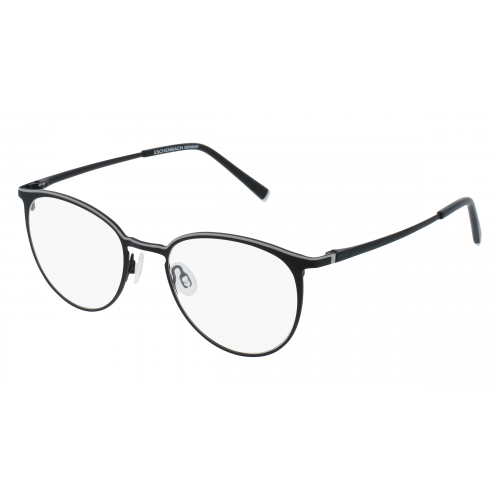 HUMPHREY’S eyewear 582385 Unisex-Brille inkl. Gläser Vollrand Panto Metall-Gestell 48mm/18mm/140mm, schwarz