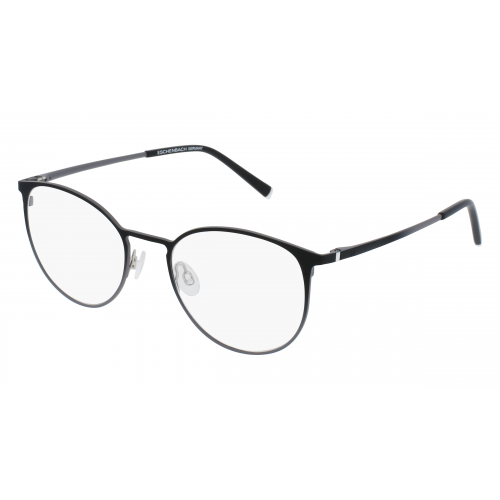 HUMPHREY’S eyewear 582382 Herren-Brille inkl. Gläser Vollrand Panto Metall-Gestell 51mm/19mm/140mm, schwarz