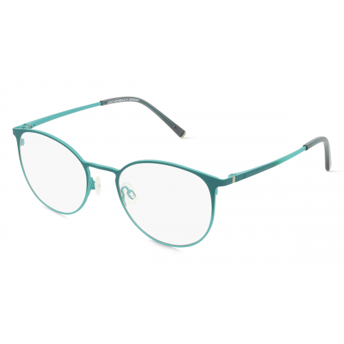 HUMPHREY’S eyewear 582382 Herren-Brille inkl. Gläser Vollrand Panto Metall-Gestell 51mm/19mm/140mm, grün