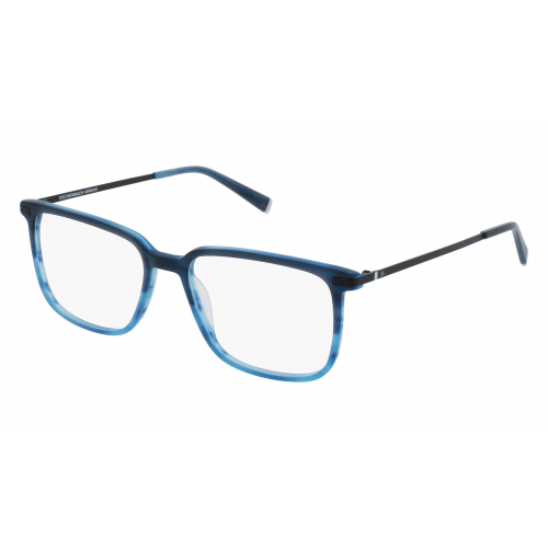 HUMPHREY’S eyewear 581127 Herren-Brille inkl. Gläser Vollrand Panto Kunststoff-Gestell 52mm/16mm/140mm, blau