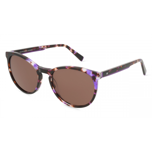 Humphrey’s eyewear 588182 Unisex-Sonnenbrille Vollrand Panto Kunststoff-Gestell, lila