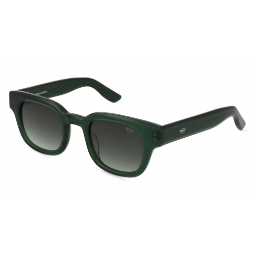 MINI EYEWEAR 746019 Unisex-Sonnenbrille Vollrand Browline Kunststoff-Gestell, grün