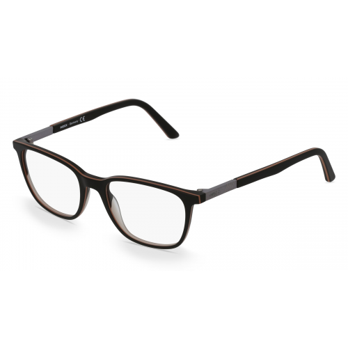 Mexx 2508 Herren-Brille inkl. Gläser Vollrand Eckig Kunststoff-Gestell 51mm/18mm/145mm, schwarz