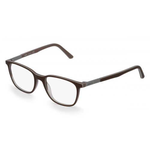 Mexx 2508 Herren-Brille inkl. Gläser Vollrand Eckig Kunststoff-Gestell 51mm/18mm/145mm, braun