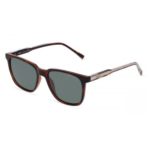 Mexx Eyes 6536 Herren-Sonnenbrille Vollrand Eckig Kunststoff-Gestell, braun