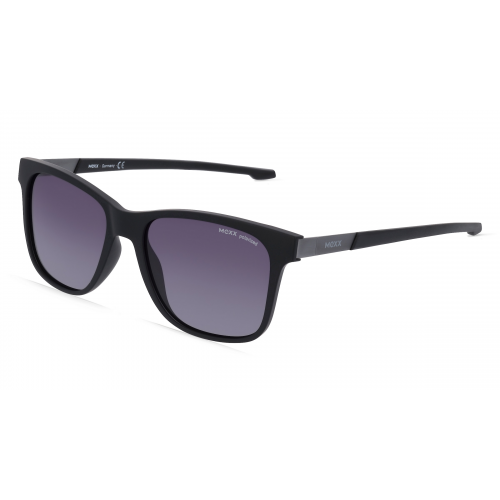 Mexx Eyes 6538 Herren-Sonnenbrille Vollrand Eckig Kunststoff-Gestell, schwarz