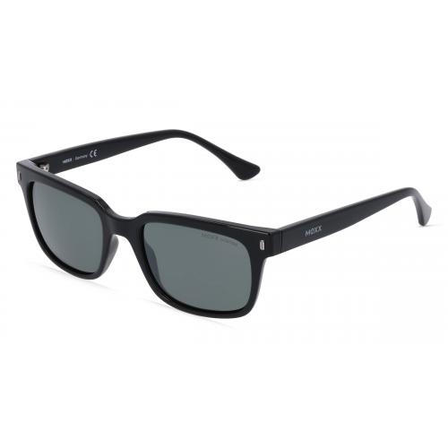 Mexx Eyes 6539 Herren-Sonnenbrille Vollrand Eckig Kunststoff-Gestell, schwarz