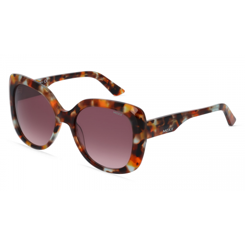 Mexx Eyes 6513 Damen-Sonnenbrille Vollrand Butterfly Kunststoff-Gestell, braun