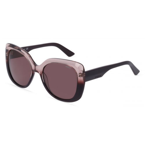 Mexx Eyes 6513 Damen-Sonnenbrille Vollrand Butterfly Kunststoff-Gestell, braun