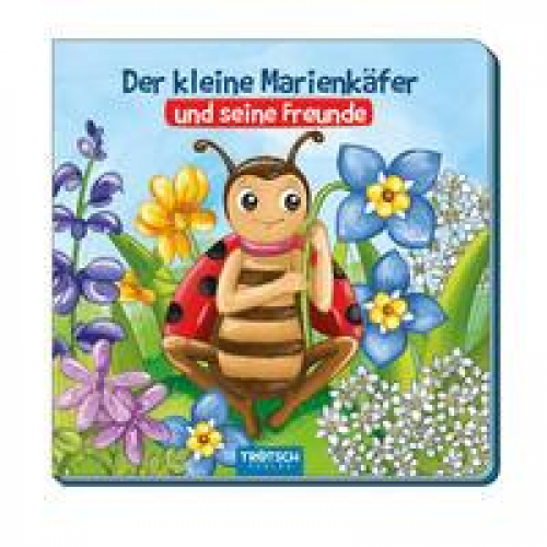 Trötsch Der kleine Marienkäfer Buch mit Fingerpuppe