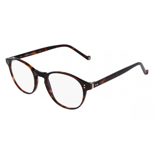 Hackett 218 Herren-Brille inkl. Gläser Vollrand Oval Acetat-Gestell 48mm/19mm/145mm, Braun