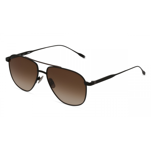 Hackett HE 805 Herren-Sonnenbrille Vollrand Pilot Metall-Gestell, schwarz