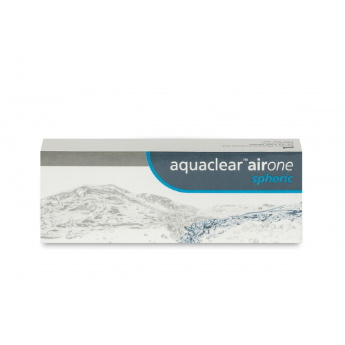 CooperVision Aquaclear airOne (30er Packung) Tageslinsen (-0.5 dpt & BC 8.6) mit UV-Schutz