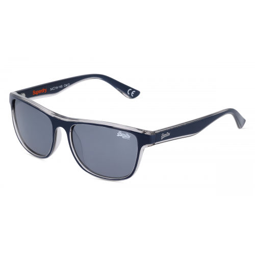 Superdry ROCKSTEP Unisex-Sonnenbrille Vollrand Eckig Kunststoff-Gestell, lila