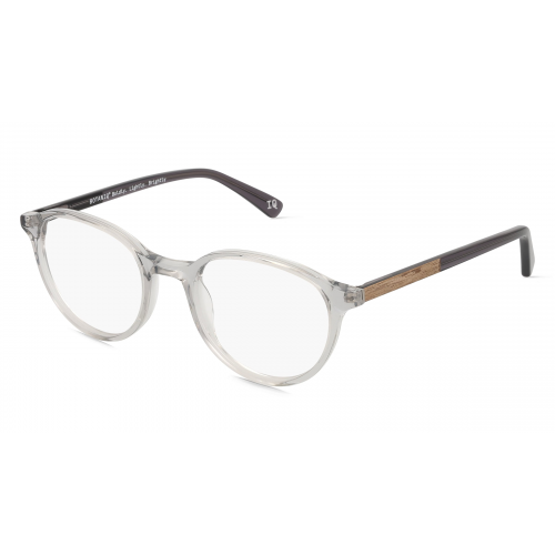 Botaniq BIO-1021 Herren-Brille inkl. Gläser Vollrand Panto Kunststoff Metall-Gestell 49mm/20mm/145mm, transparent