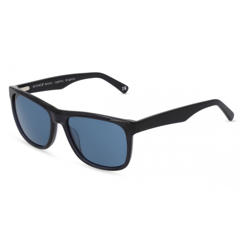 Botaniq -7015 Herren-Sonnenbrille Vollrand Eckig Bio-Acetat-Gestell, blau