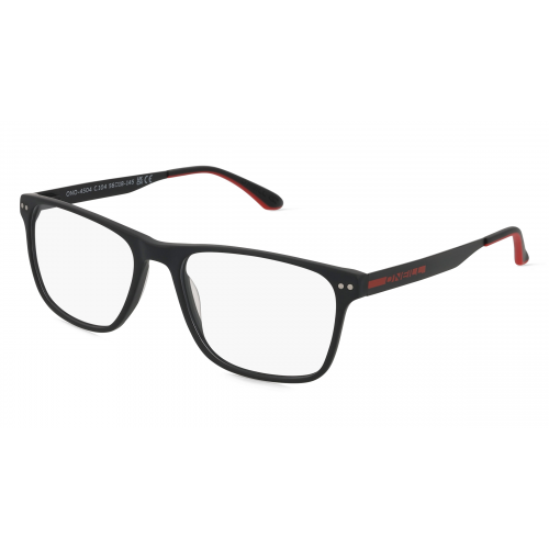 O'Neill ONO 4504 Herren-Brille inkl. Gläser Vollrand Eckig Kunststoff Metall-Gestell 56mm/18mm/145mm, schwarz