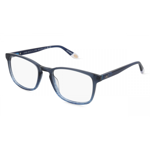 O'Neill ONB 4015 Herren-Brille inkl. Gläser Vollrand Eckig Kunststoff-Gestell 55mm/18mm/145mm, blau