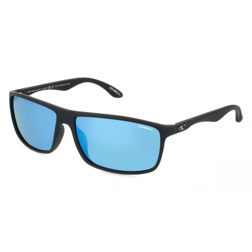 O'Neill 9004  2.0 ONS Damen-Sonnenbrille Vollrand Eckig Acetat-Gestell, schwarz