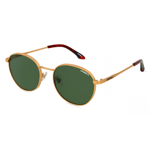 O'Neill 9013  2.0 ONS Damen-Sonnenbrille Vollrand Rund Edelstahl-Gestell, gold