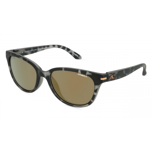 O'Neill 9014  2.0 ONS Damen-Sonnenbrille Vollrand Eckig Acetat-Gestell, schwarz