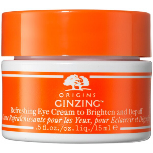 Origins GinZing Refreshing Eye Cream to Brighten and Depuff Warm Shade 15 ml