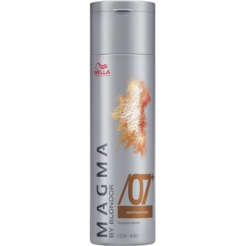 Wella Magma Str&auml;hnen-Haarfarbe 07+ Natural Brown Intense 120 g