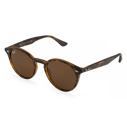 Ray-Ban RB 2180 Unisex-Sonnenbrille Vollrand Panto Propionat-Gestell, braun