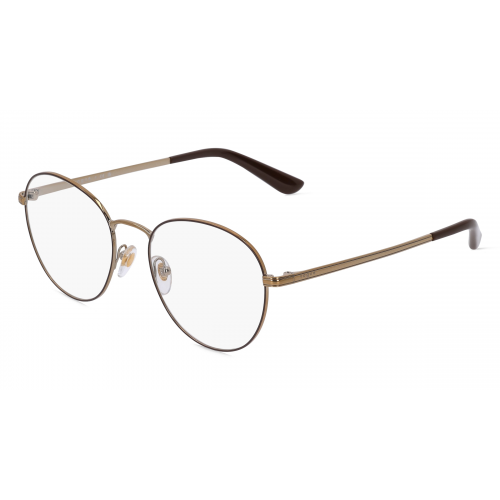 Vogue VO4024 Damen-Brille inkl. Gläser Vollrand Rund Metall-Gestell 52mm/18mm/135mm, gold