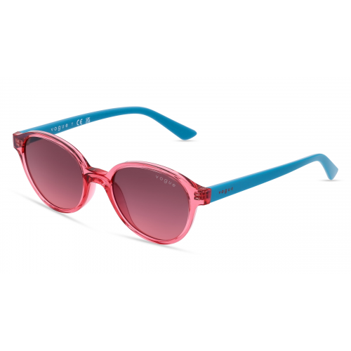 Vogue eyewear VJ2007 Kinder-Sonnenbrille Vollrand Oval Kunststoff-Gestell, pink