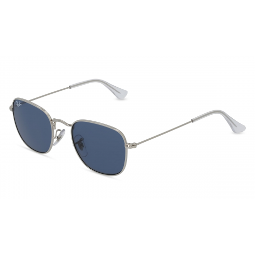 Ray-Ban Junior RJ 9557S FRANK Jugend-Sonnenbrille Vollrand Panto Metall-Gestell, silber