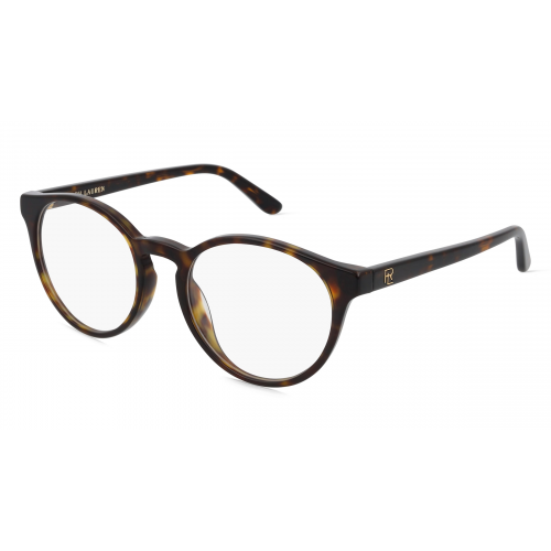 Polo Ralph Lauren RL6221U Damen-Brille inkl. Gläser Vollrand Panto Acetat-Gestell 51mm/19mm/140mm, braun