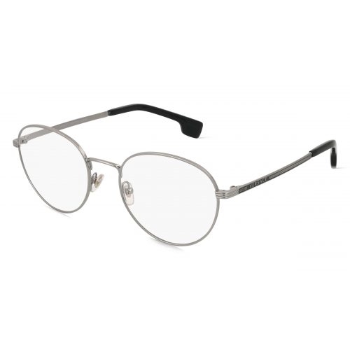 Versace VE1279 Herren-Brille inkl. Gläser Vollrand Panto Edelstahl-Gestell 53mm/20mm/145mm, silber