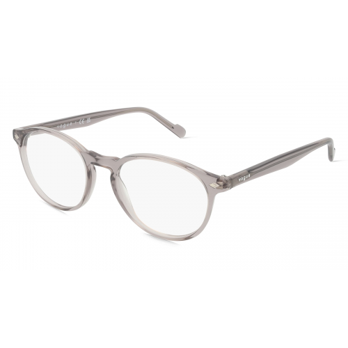 Vogue VO5326 Herren-Brille inkl. Gläser Vollrand Panto Acetat-Gestell 51mm/19mm/145mm, grau