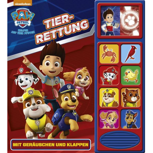 Emily Skwish - Klappen-Geräusche-Buch, PAW Patrol, Tier-Rettung