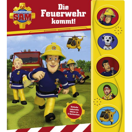 Labyrinth-Soundbuch, Feuerwehrmann Sam, Die Feuerwehr kommt!